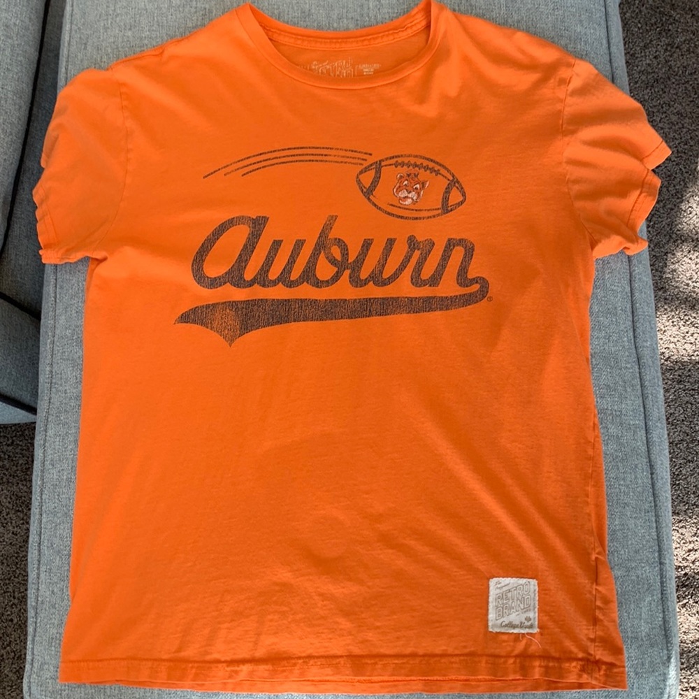 The original retro brand Auburn tee shirt.